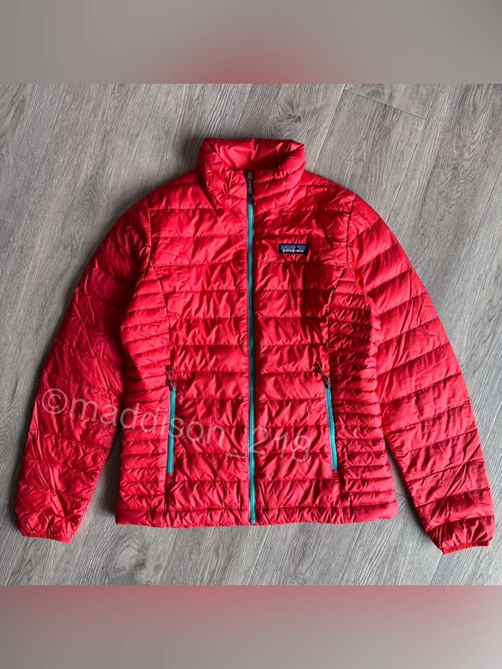 Patagonia Down Sweater Jacket Small French Red Regular Fit 800-fill down S